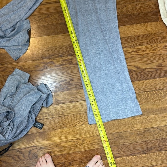 NWT NIC + Zoe Eaze Marl Cardigan and Wide Leg Pant Lounge Matching Set Large - Picture 14 of 16